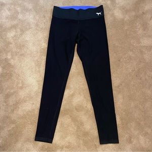 PINK reversible black leggings